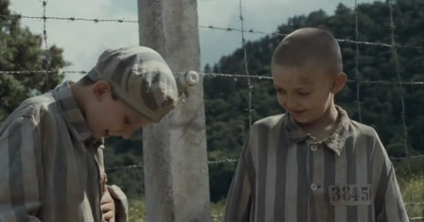 boy in striped pajamas